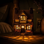 Spooky Fairy Garden Accessories Spooky LED Glowing Effect Spooky Haunted Forest Theme