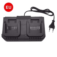 Lithium Battery Dual Charger 2 Ways Power Tool Battery Charger EU/US Plug For Makita 18V 21V Battery