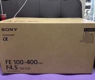 最新款 全新未用過 Sony FE 100-400 100-400mm F4.5 GM OSS 歡迎 Trade IN 😍😍😍