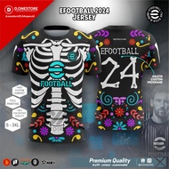 [Tên và số tùy chỉnh miễn phí] JERSEY EFOOTBALL 2024 SKELETON bản vá mới miễn phí T-Shirts & Tanks