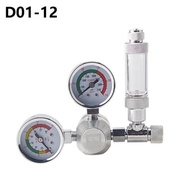 Wyin D01-12 Regulator Co2 Bubble Counter tube reducing valve faucet