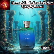 Hawas Atlantis Eau de Parfum Spray 100ml (3.4 oz) by Rasasi
