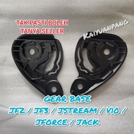 GEAR BASE JF2 JF3 JSTREAM J STREAM V10 SHOEI HELMET TAPAK J FORCE JFORCE JACK POLARIS