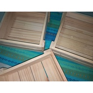 Wooden Crate Storage Palochina Pine Wood