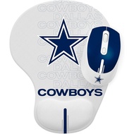 SOAR NFL Wireless Mouse and Mouse Pad, Dallas Cowboys