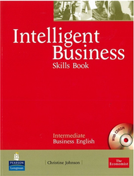 Intelligent Business Intermediate Skills Book with CD-ROM (新品)