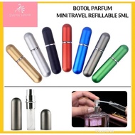 COD 5ml mini perfume bottle 5ml refillable perfume bottle mini aluminum perfume bottle mini perfume 