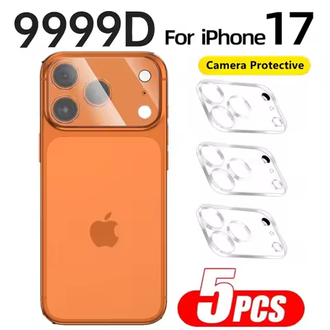 5Pcs AR Anti-Reflection Clear Protective Tempered Glass for iPhone 17 Air 16 15 14 13 12 11 Pro Max