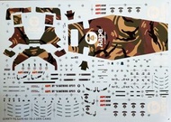 63687F PG 1/60 RX-78-2 gundam GRN Camo Aape 猿人 迷彩 高達 水貼紙3-‼️冇飛邊‼️需要自行剪裁‼️2