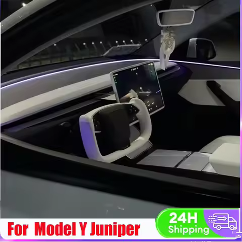 3.0 Version Yoke Handle Model Y Juniper Yoke Steering Wheel For Tesla Model Y Juniper 2026 Steering 