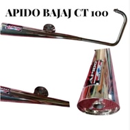 APido CHekin pipe BAJAJ CT100/ STAINLESS/ NEW MODEL