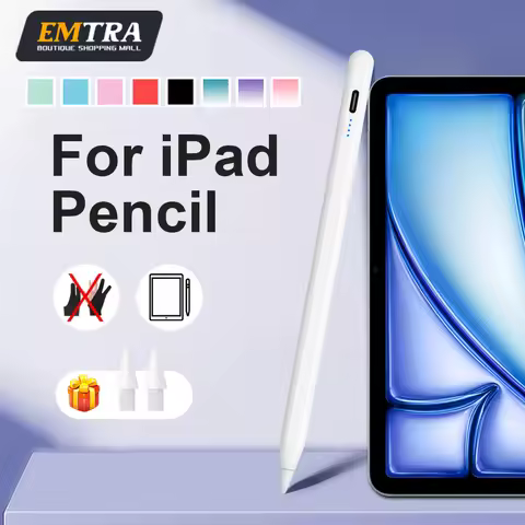 For Apple Pencil 2 Palm Rejection Power Display iPad Accessories iPad A16 Air 11 5 4 Pro11th 13 12.9