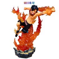One Piece ACE model fzero super version 18cm tall, rare item with sharp details, one piece figure