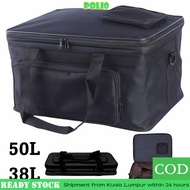 POLI Outdoor Tool Bag, Canvas Waterpoof Camping Storage Bag, High Quality 38L 50L Foldable Thickened