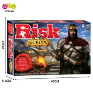GAME RISK EUROPE European Version War Control European Empire English Card