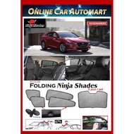 Mazda 3 Mazda3 skyactiv 2013 - 2018 Magnetic Ninja Sun Shade Sunshade