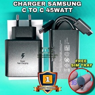 [ Original ] Charger Samsung Galaxy S24 S24 PLUS S24+ S24 ULTRA 5G 45 Watt 5A 2.0 Super charge 45W O