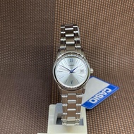 Casio LTP-V002D-7B3 Silver Analog Roman Numeral Elegant Ladies Dress Watch