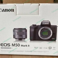 terbaru Canon Eos M50 Mark II kit 15-45MM / Kamera Cano Eos M50 Mark