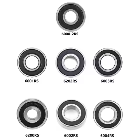 For Xiaomi Scooter Low Noise Precision Bearing 6000RS 6001RS 6002RS 6003RS 6904RS 6200RS 6202RS Part