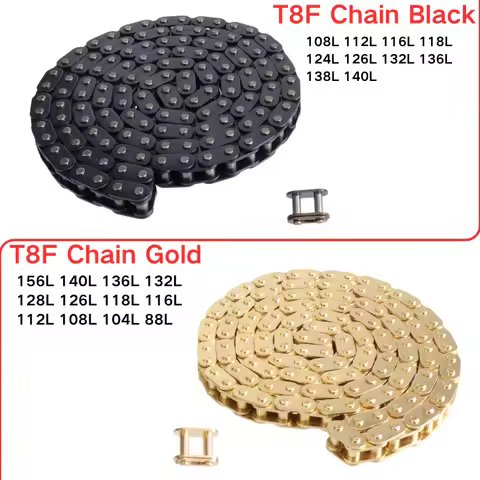 T8F Chain Link 88L-156L With Spare Master For 47cc 49cc 2 Stroke Engine Minimoto Pocket Bikes Small 