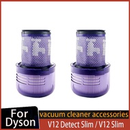 Vacuum Filter Compatible with Dyson V12 Detect Slim Removable and Washable V12 Replacement Filter Part No.971517-01