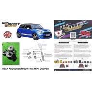 WIN IMPACT JAPAN OEM MALAYSIA MINI COOPER RS55 RS56 RS57 ABOSBER MOUNTING 1SET READY STOCK