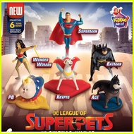 ┘ ▩ ⌚ Jollibee Kiddie Meal DC Super Pets Toys INDIVIDUAL