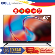 GELL Smart TV 43 Inches Android TV 50 Inch Smart LED TV Flat Screen