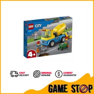 LEGO City Great Vehicles Cement Mixer Truck 60325 Building Toy Set for Preschool Kids, Boys, and Gir