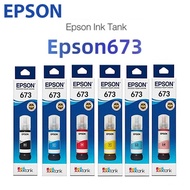 【𝐑𝐞𝐚𝐝𝐲 𝐒𝐭𝐨𝐜𝐤】Epson 673 lnk Bottle Original T6731 T673 Ink Epson L850 L1800 L805 L810 InkTank Printer