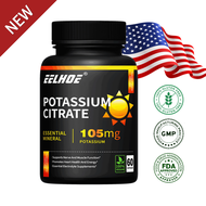 Potassium (Citrate) Essential Electrolyte Supplement That Supports Nerve And Muscle Function Heart H