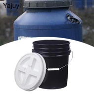 [Yajuyi] SiaBiced 20L Bucket Pail Barrel Pail Multifunctional Food Storage Container with Seal Lid