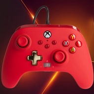 PowerA 增強款 Xbox Series X | S 專用控制器（紅）