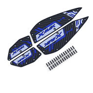 แผ่นรองพักเท้าxmax2024 รถจักรยานยนต์ดัดแปลงเสื่อเท้า รถจักรยานยนต์อุปกรณ์เสริม แผ่นยางรองเท้า xmax m