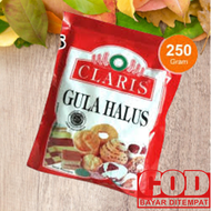 GULA HALUS CLARIS 250 GR/CLARIS GULA HALUS 250 GR/GULA TEPUNG CLARIS 250 GR