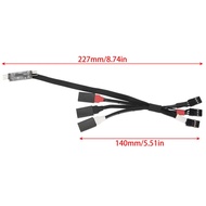 RC Car 4WS Four Wheel Steering Control Line Panel Servo Control Cable for 4WS car models 1/10 DVC10,