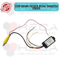 Step Down Camera 360 Toyota Rush & Daihatsu Terios stepdown Camera 360 OEM Converter Socket Socket