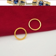 Net red model ring sand 916 gold pure 916 gold ancient law heritage ring ring men and women couple s