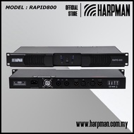 HARPMAN RAPID800 2CHANNELS 1U 400W*2 POWER AMPLIFIER