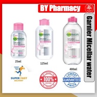 *BY PHARMACY* Garnier Micellar Water Facial Cleanser and Makeup Remover for Sensitive Skin 50ml / 12