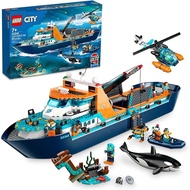 LEGO City Arctic Explorer Ship 60368 Building Toy Set,