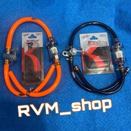 PAKET SET KTC ORIGINAL FILTER/SARINGAN BENSIN+KRAN BENSIN+SELANG RACING UNIVERSAL NINJA 150 RXZ RX-K
