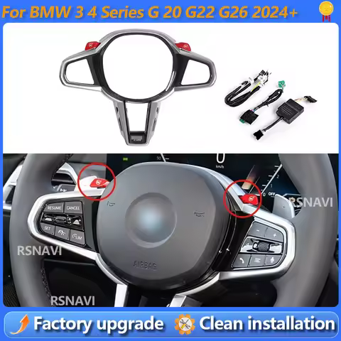 CS Sport steering wheel M1 M2 Drive Mode Swtich Button for BMW new 3 4 Series G20 G22 G26 2024-2025+