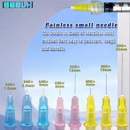เข็มไม่เจ็บปวดขนาดเล็ก30G 31G 32G 34G 4Mm 13Mm Meso เข็มฉีดเครื่องมือผ่าตัด