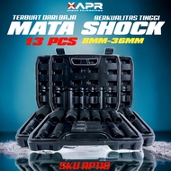 MATA APR & JLD deep impact wrench 1/2 inch 8mm to 24mm hexagon socket 10PC