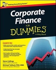 Corporate Finance For Dummies - UK by Michael Taillard (US edition, paperback)