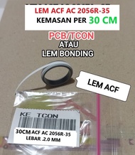 COD - 30 Cm Lem Acf AC 7206 untuk perbaikan COF LCD Display LED TV AC-7206U-18 ACF BONDING LEM KONDU