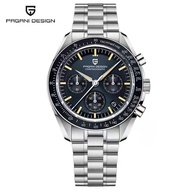 NEW PAGANI DESIGN watch original 100% Japan Quartz Stainless steel Waterproof Automatic Date Chronog