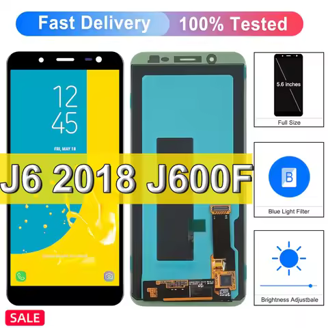 TFT J6 Display For Samsung Galaxy J6 2018 J600 LCD Touch Screen Replacement For Samsung J6 J600 J600